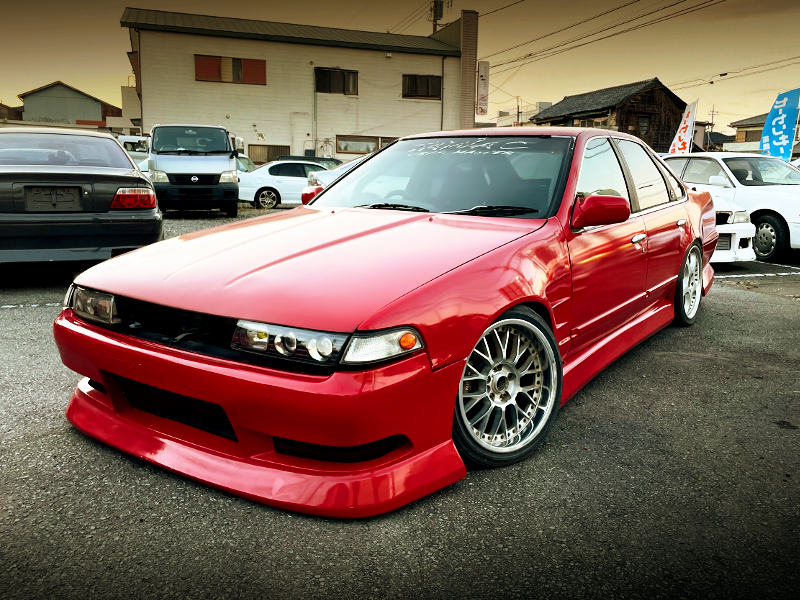 ロールバー!5穴化!フルエアロ!RB20DETターボ＆5速マニュアル!A31日産