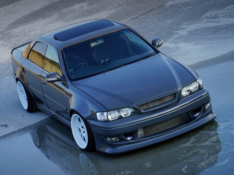 400PS以上!1JZ改HKS製GT2835PROタービン!パワーFC!ワイドボディ化