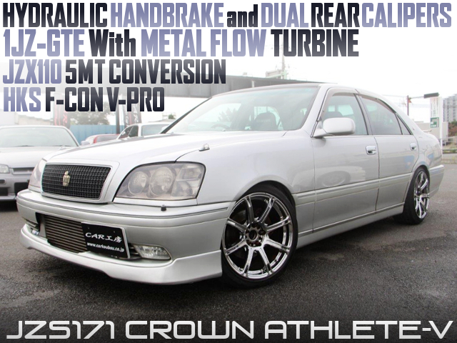 JZX110用5速MT公認!1JZ＆メタルフロータービン!金プロ!ツイン