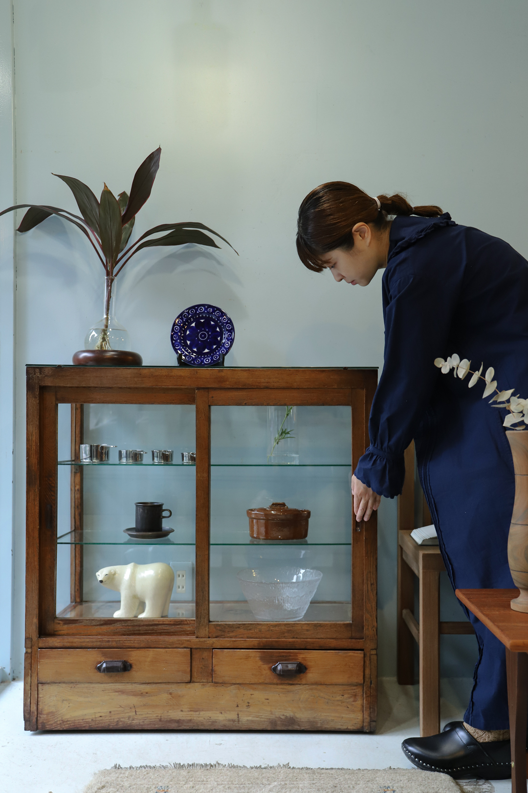 希少】不二家チョコレート 店頭用ガラスケース（昭和レトロ） 【公式通販】