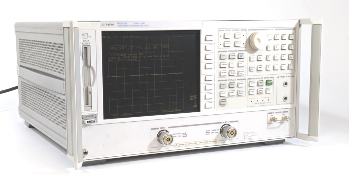 8753ES ベクトル・ネットワーク・アナライザ 30 kHz-6GHz キーサイト S