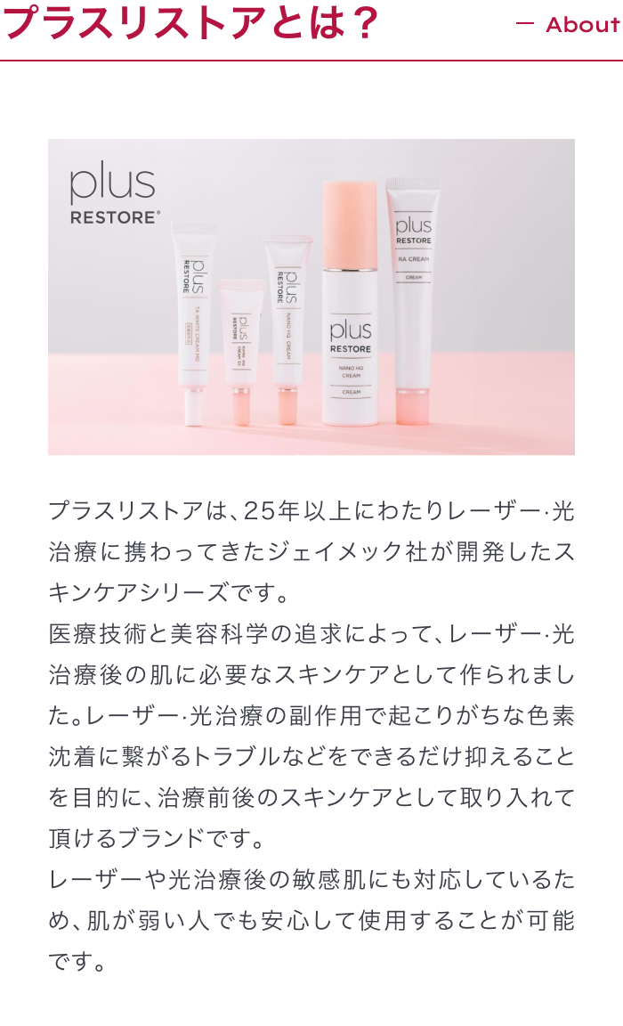 プラスリストアナノクリーム未使用6箱 PLUS RESTORE プラスリストア