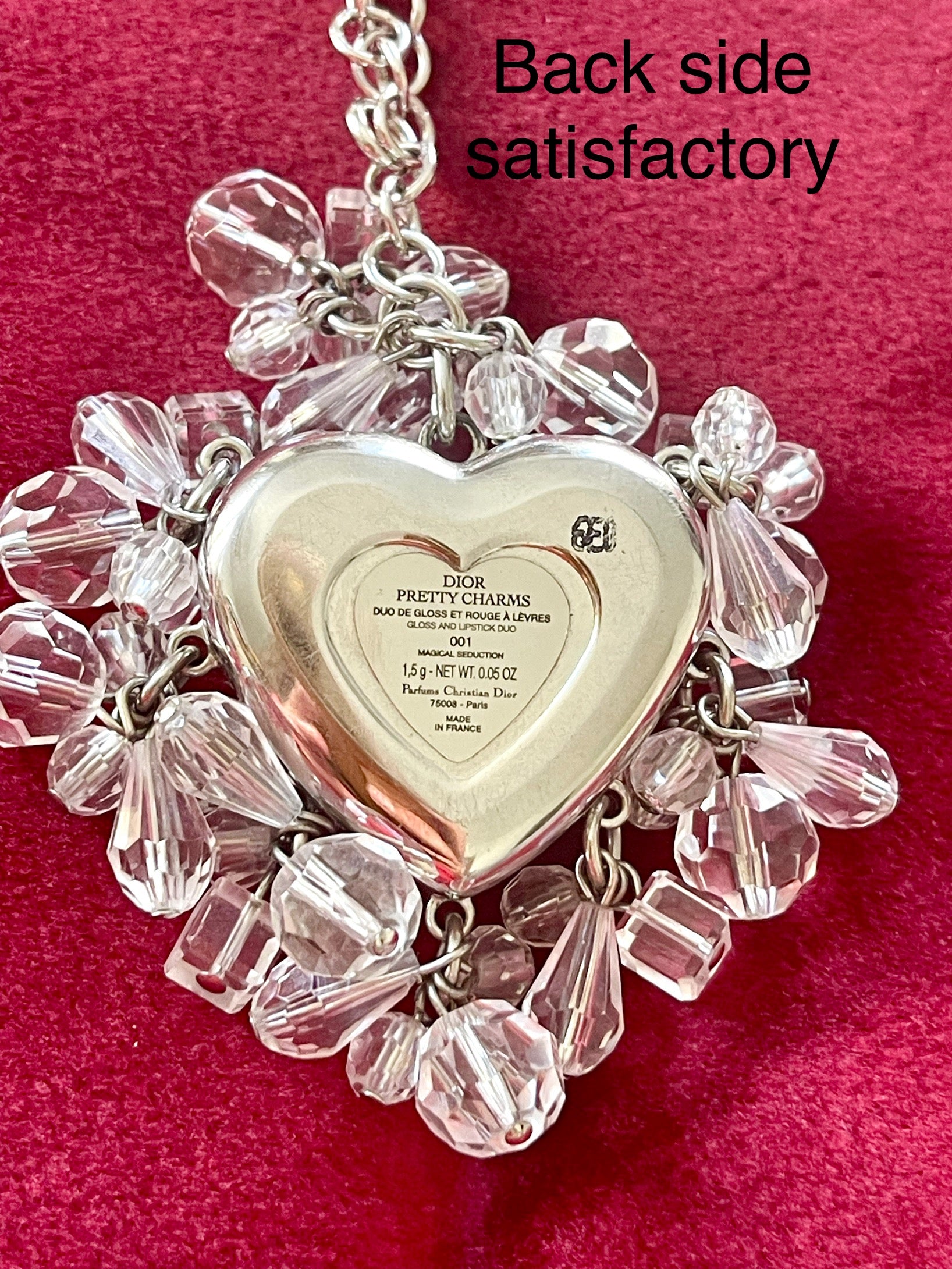 Vintage Dior Bag Charms by Swarovski - Collectible Mirror & Lip