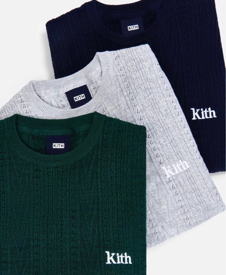 Kith】春らしい新作ニットセーターがMONDAY PROGRAM 4月13日に発売予定