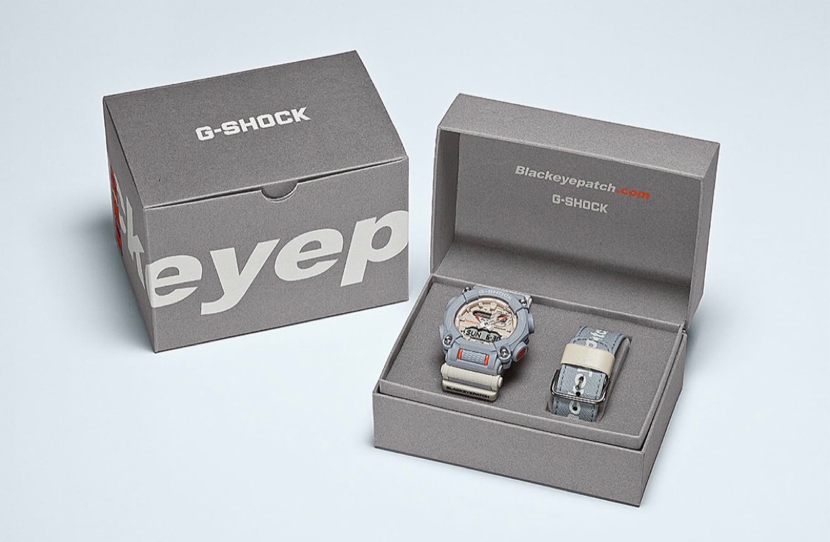 G-SHOCK × BlackEyePatch コラボウォッチ『GA-900BEP-8AJR』が国内9月