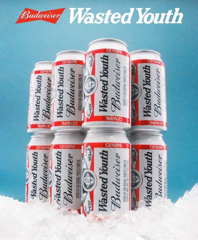 Wasted Youth × Budweiser の限定コラボ缶がAmazonプライムデーの