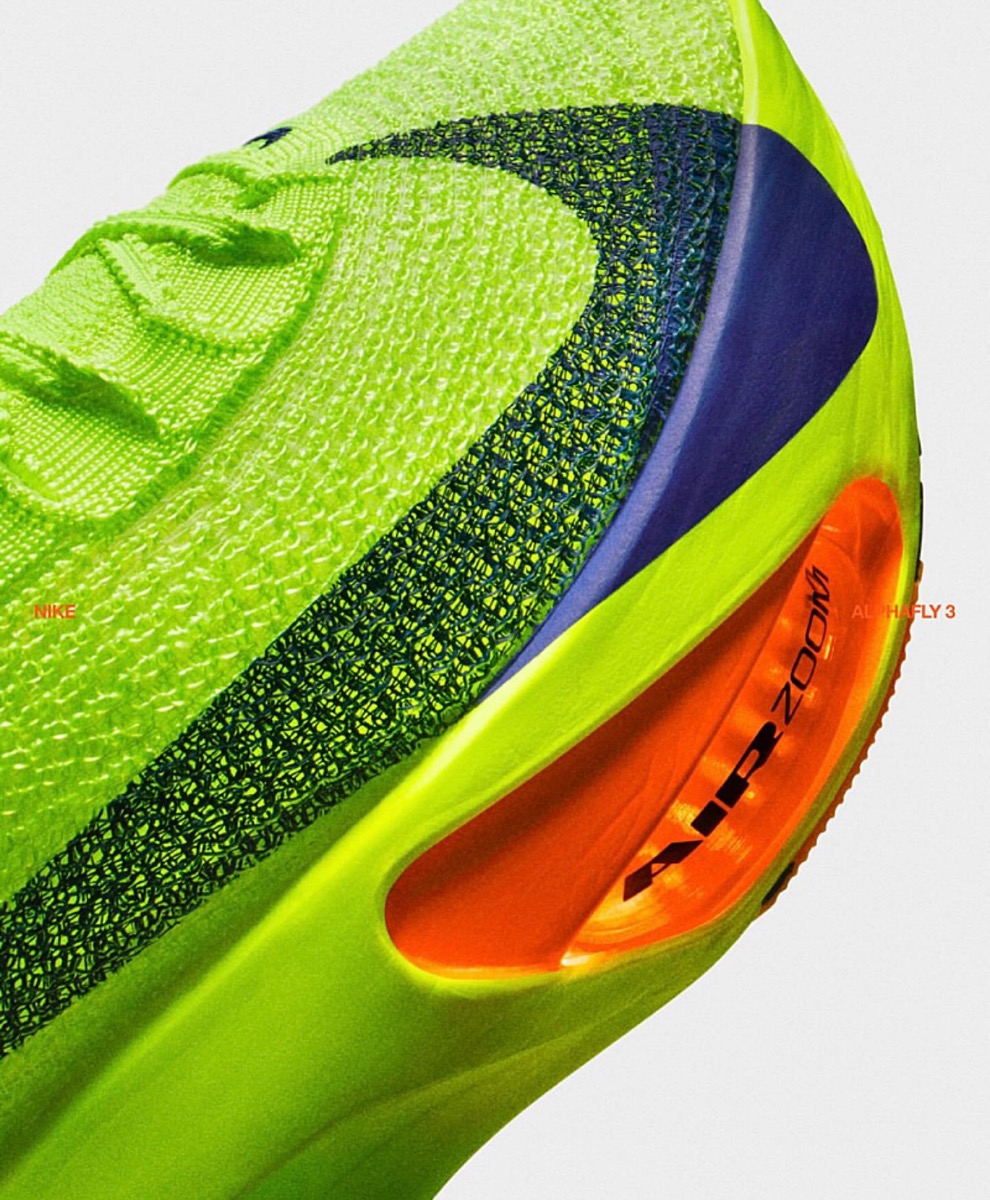 Nike Alphafly 3 “Volt/Concord”が国内5月16日に再販［FD8311-700