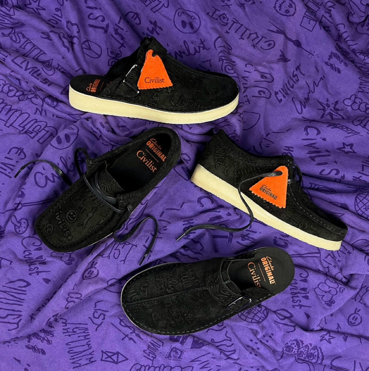 Civilist × Clarks Wallabee & Trek Muleが国内5月3日より発売 | UP TO