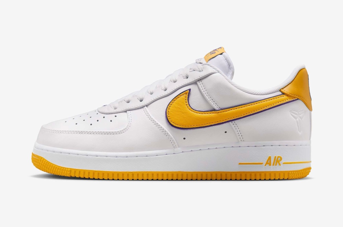 Nike × Kobe Bryant Air Force 1 Low Retro QS “White”が国内12月6日に