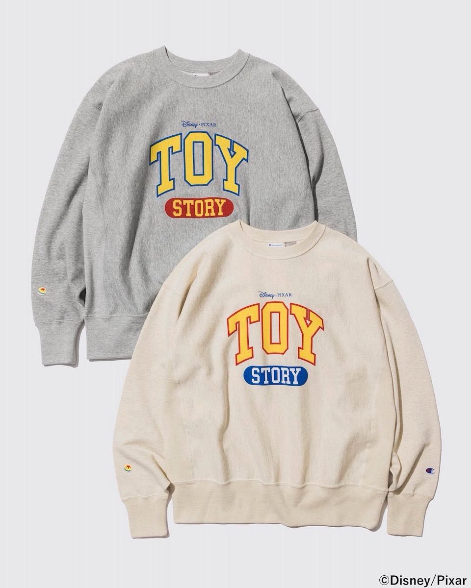 Champion x BEAMS x TOY STORY リバースウィーブスウェットシャツが