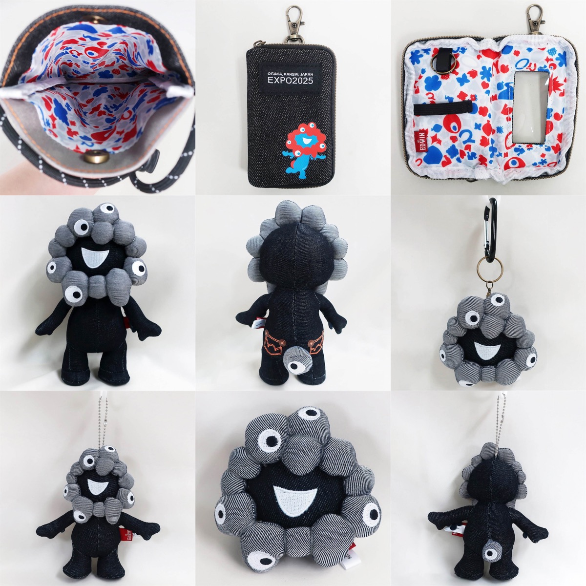 EDWIN x 大阪関西万博・ミャクミャク デニム素材のコラボアイテムが