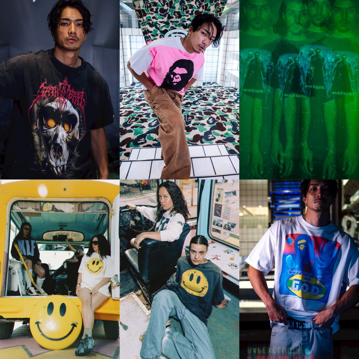 SAINT Mxxxxxx x BAPE®︎ / MATRIX / The KLF / 空山基 / 河村康輔