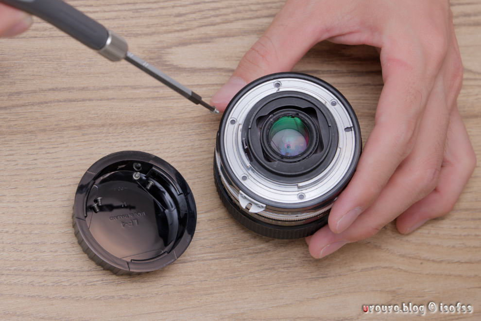 Micro NIKKOR-PC Auto 55mm f/3.5をサクッとAi改造するよ。 | urouro.blog