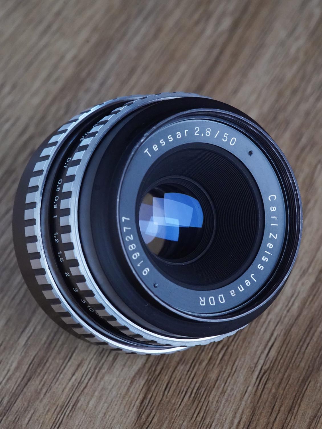 M42 Tessar 50mm f/2.8 Carl Zeiss Jena DDR №9198277