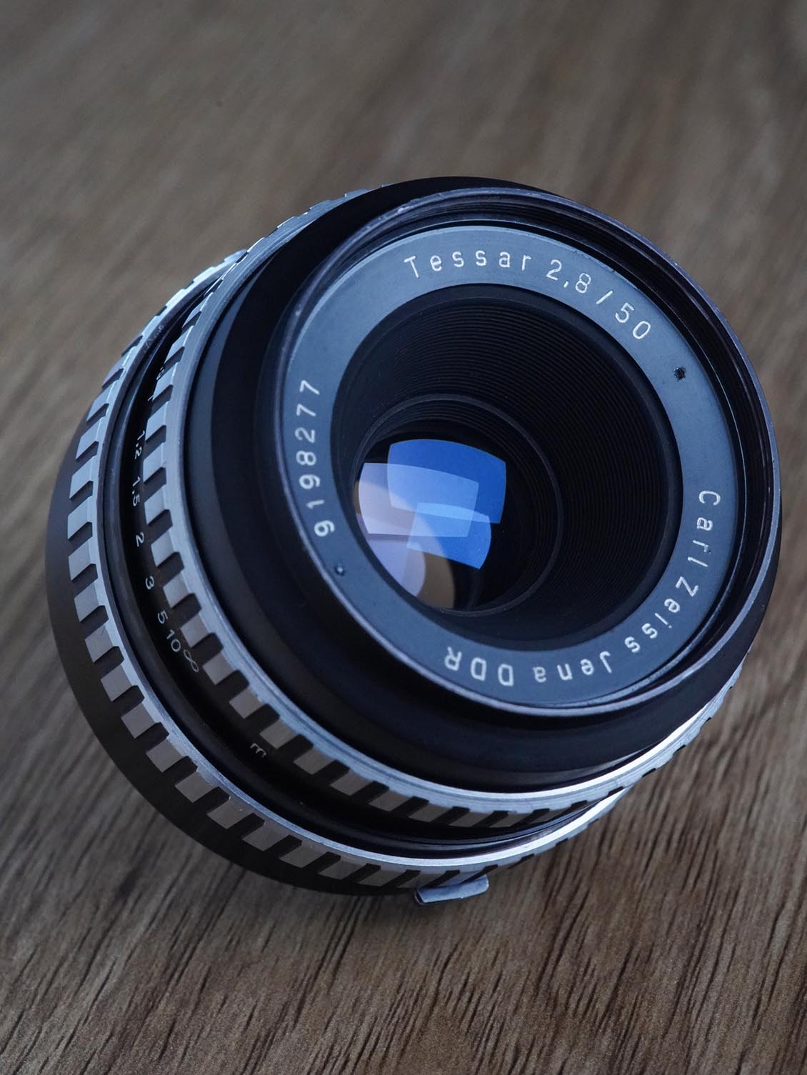 M42 Tessar 50mm f/2.8 Carl Zeiss Jena DDR №9198277