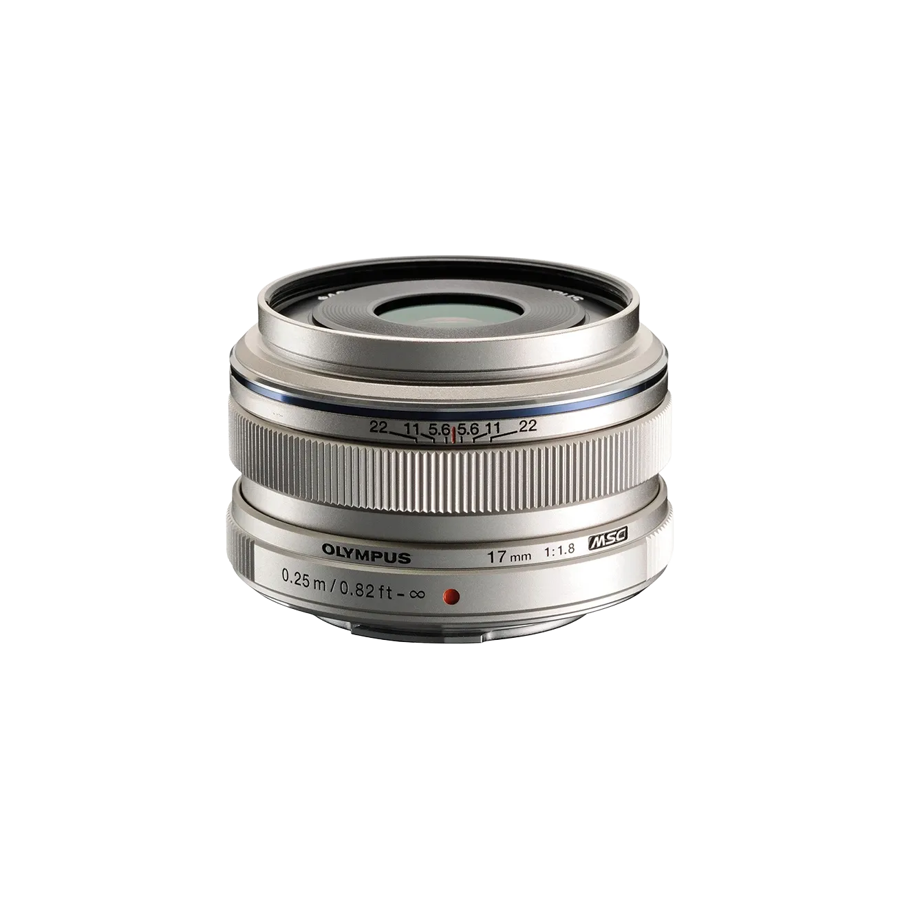 Buy Olympus M.Zuiko Digital 17mm F1.8 Silver From OM SYSTEM