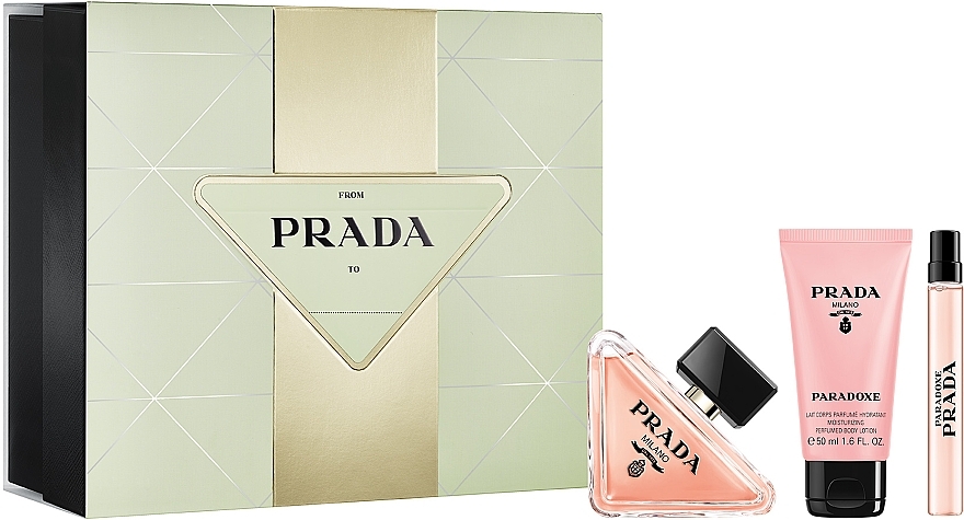 Prada Paradoxe - Set (edp/90ml + b/lot/50ml + edp/mini/10ml) | MAKEUP