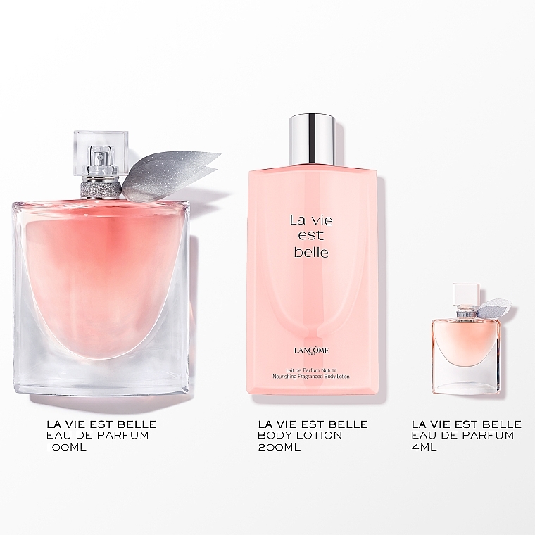 Lancome La Vie Est Belle - Set (edp/100ml + edp/4ml + b/lot/200ml