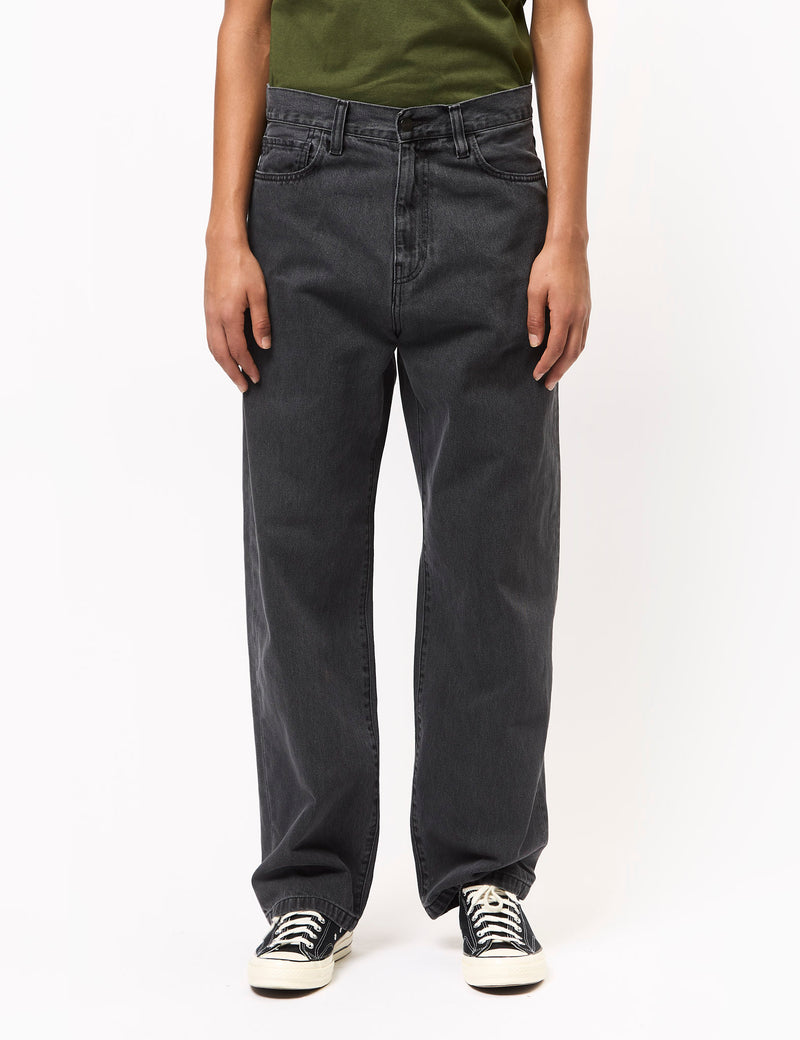 Carhartt-WIP Landon Pant - Black Heavy Stone Washed | Urban Excess