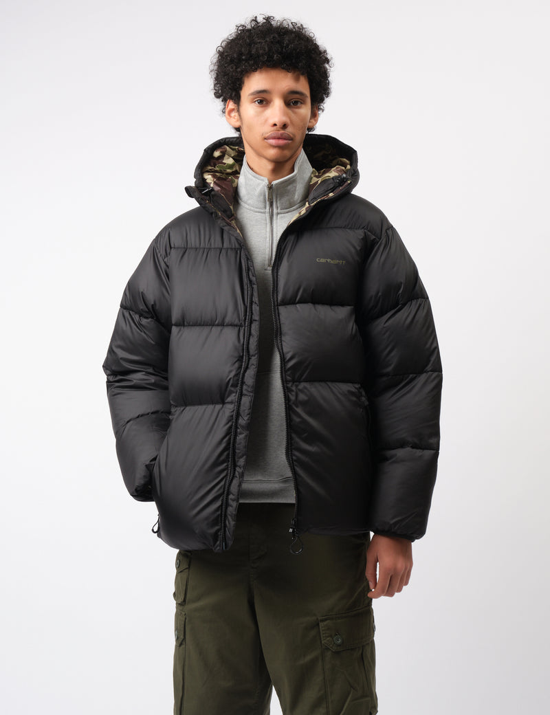 Carhartt WIP Toronto Jacket - Black/Camo Duck Green | Urban Excess
