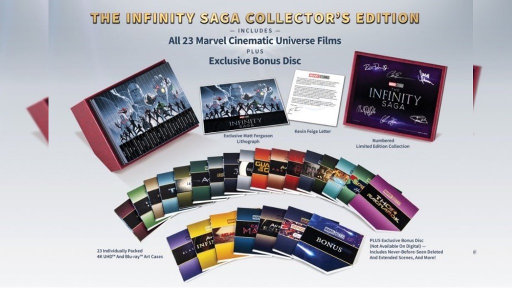 Marvel's Infinity Saga Collector's Edition Boxset brings all 23