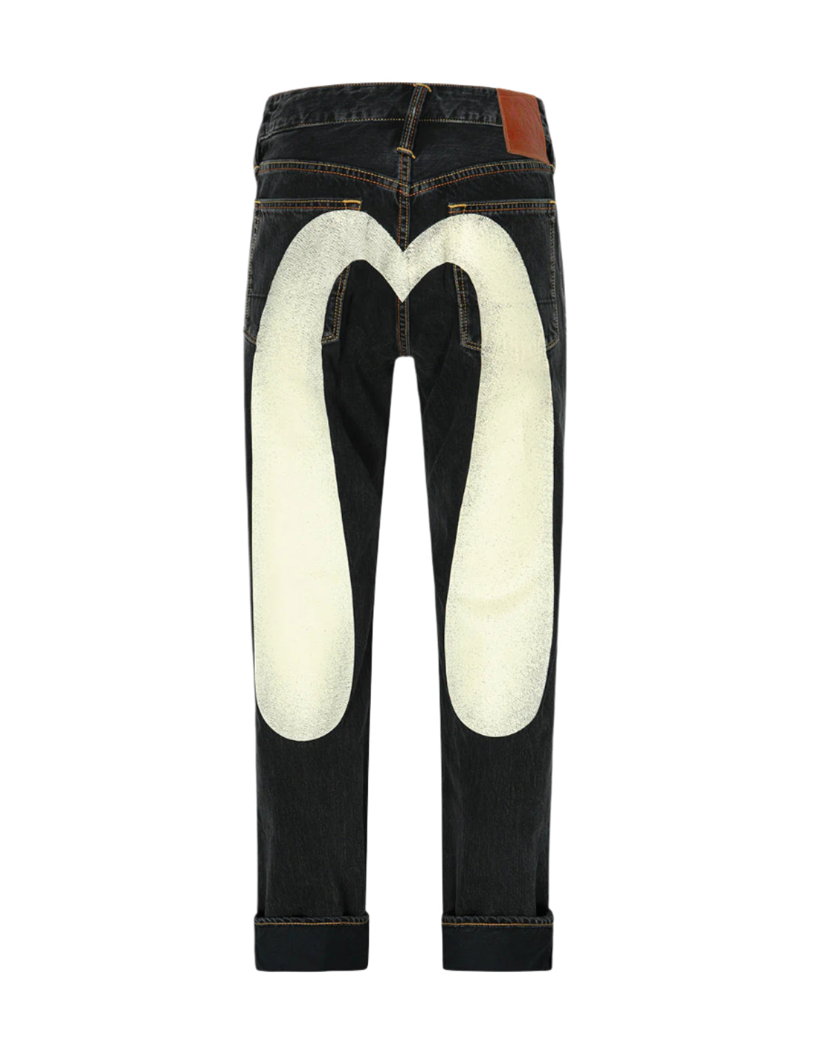 Daicock Print Baggy Fit Denim Jeans #2000 – EVISU