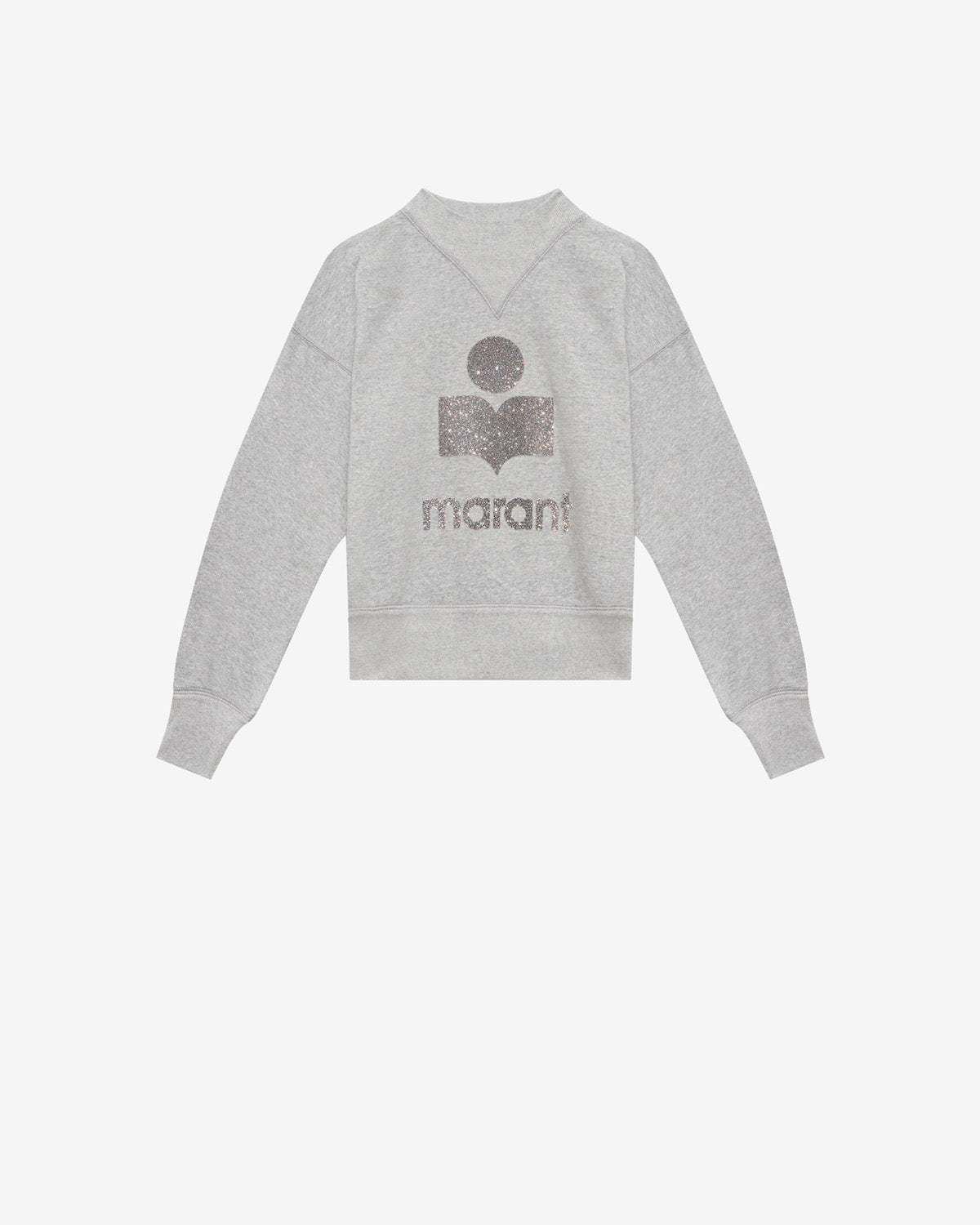 Moby sweatshirt Woman gray-silver | ISABEL MARANT Official online