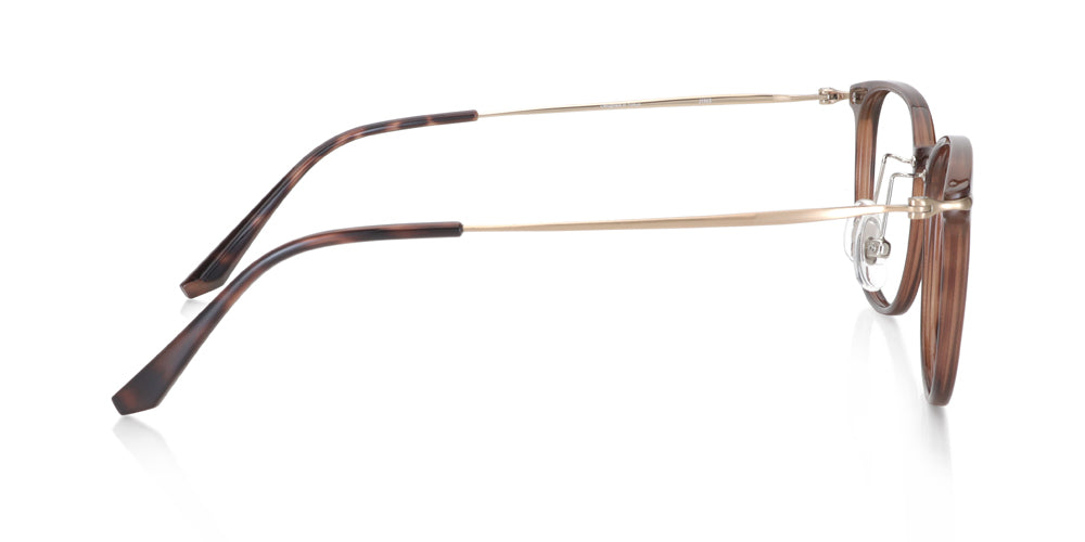 Airframe Combi U085 Eyeglasses | Brown Tortoise Wellington Glasses