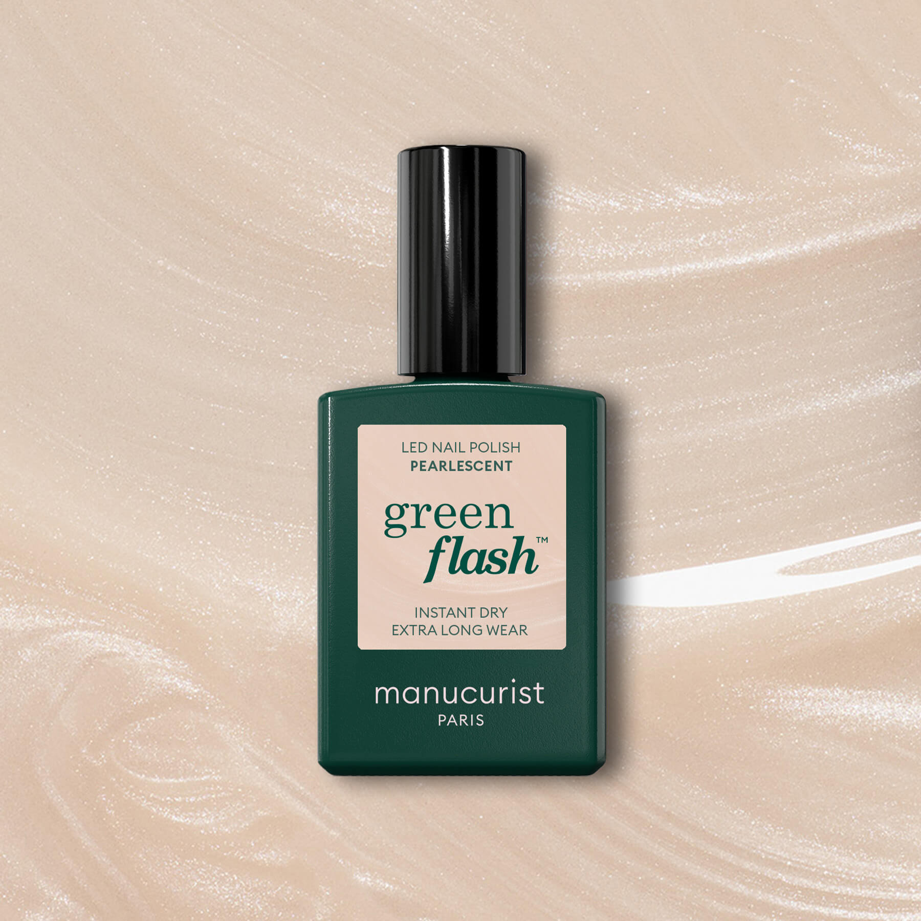 Pearlescent Gel LED Nail polish - Green Flash™ | Manucurist