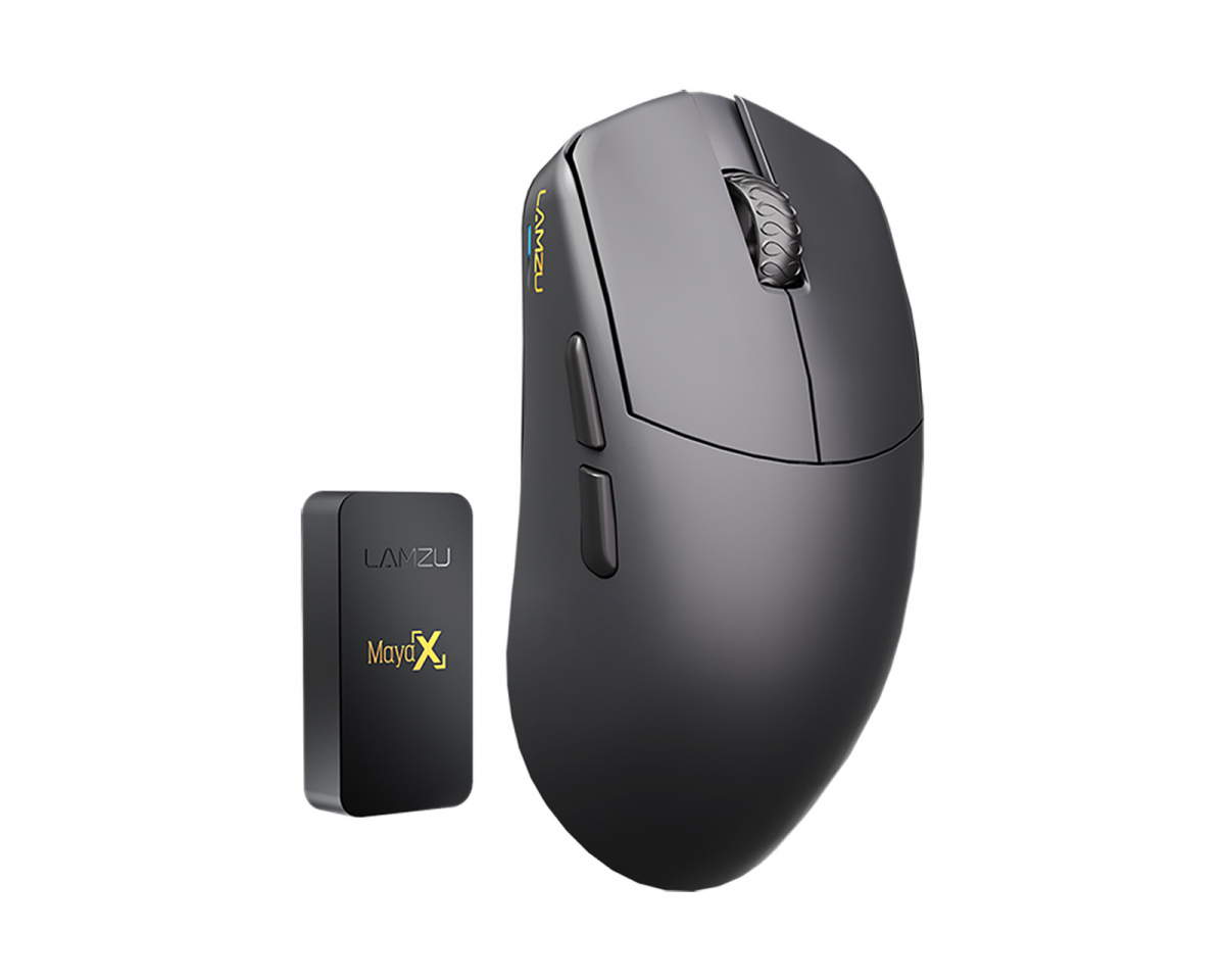 Lamzu MAYA X Wireless Gaming Mouse - Black - us.MaxGaming.com