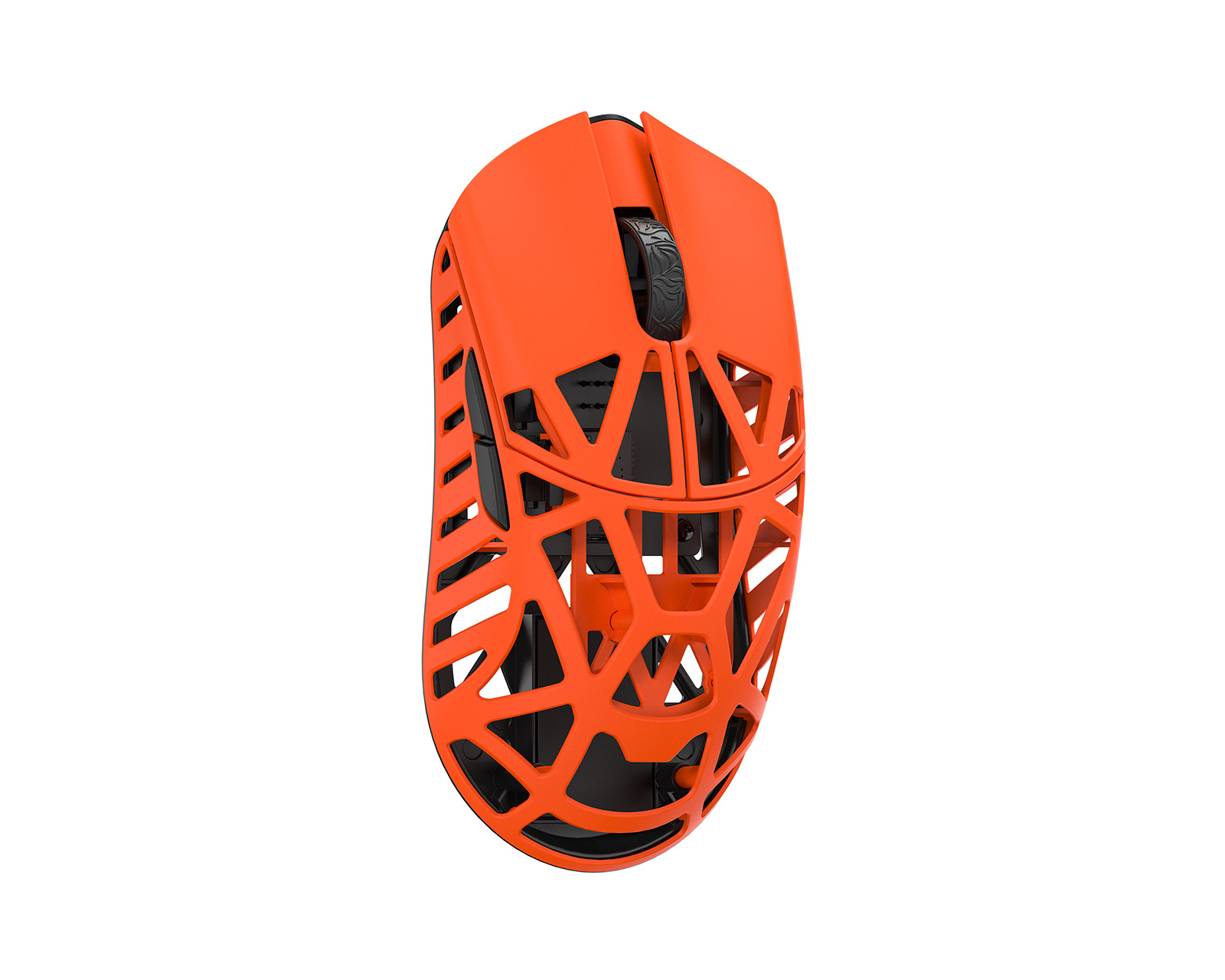 WLMouse Beast X Mini Pro - Fire Orange [Omron Opticals] - Side