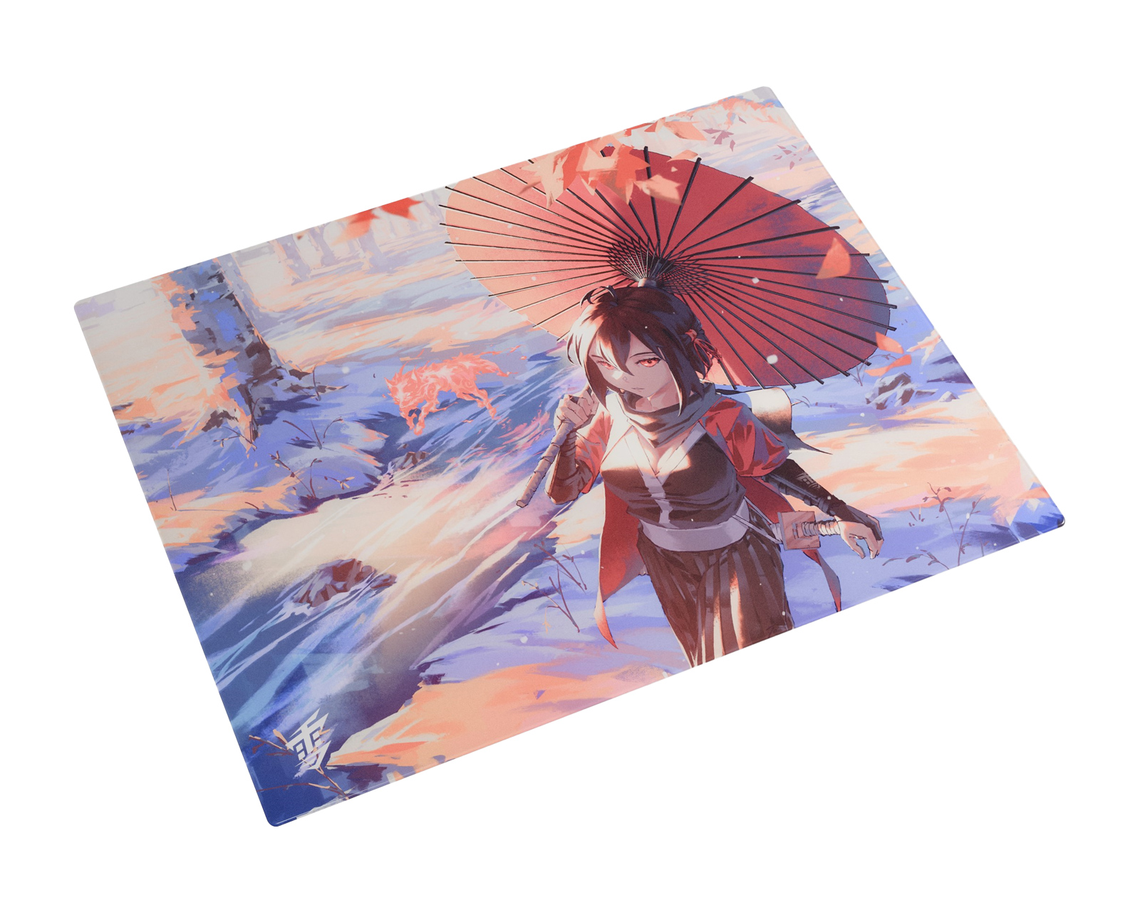 Yuki Aim Yuki Glass Mousepad - Kitsune - L - us.MaxGaming.com