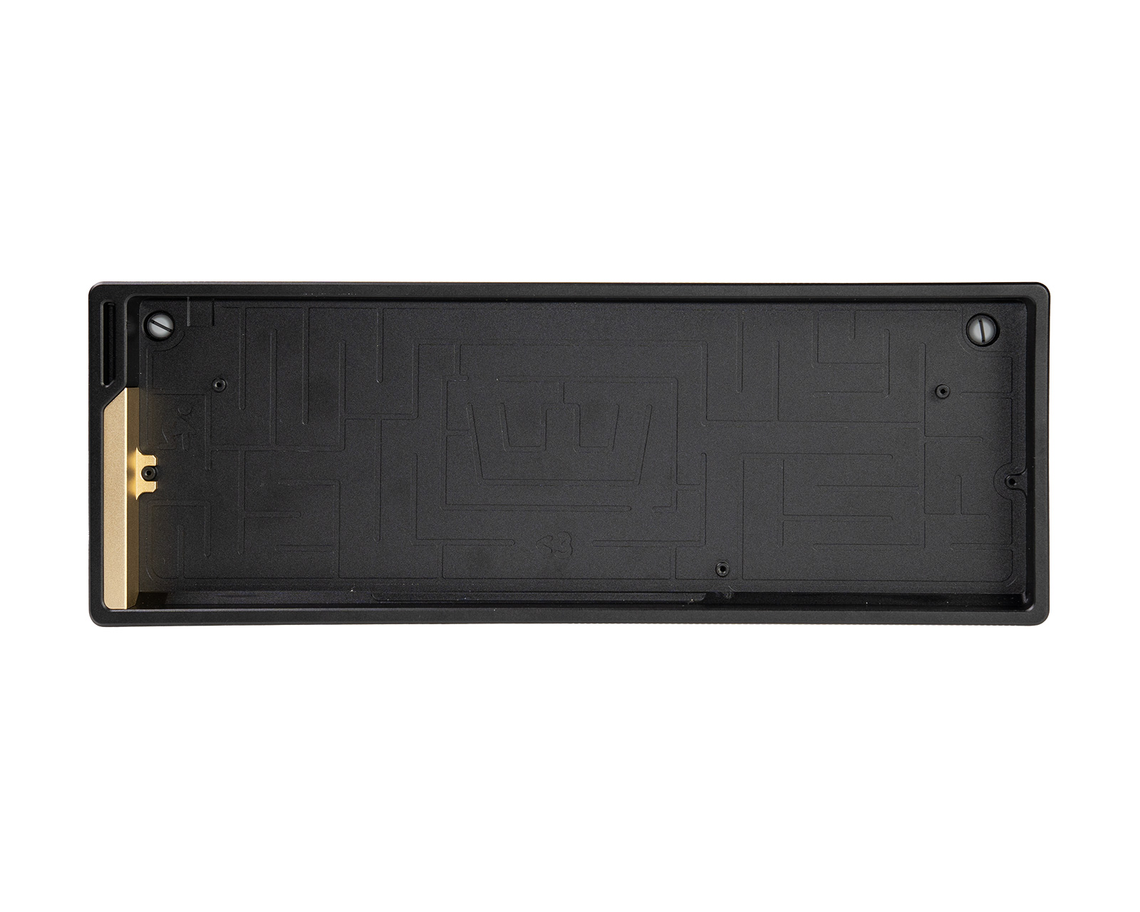 Wooting Alumaze60 - 60% Universal Aluminium Case - Just Black - us