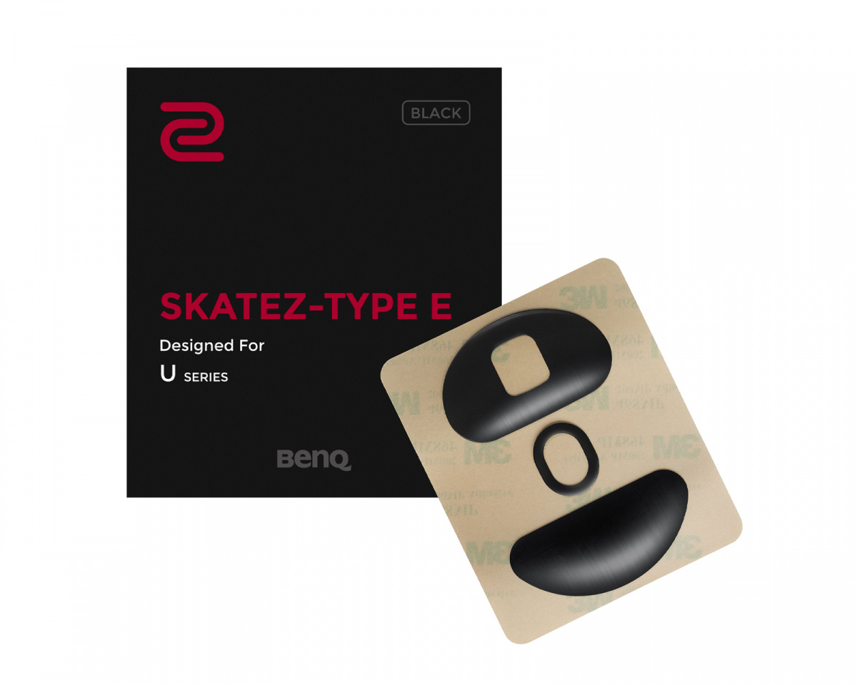 ZOWIE by BenQ Skatez - Type E for Zowie U2 - Black - us.MaxGaming.com