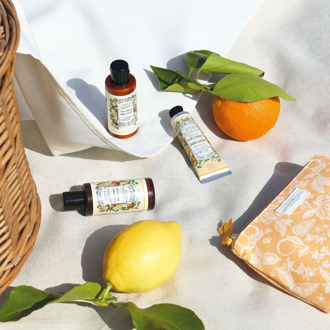 Body care travel set - Orange Blossom – Panier des Sens USA