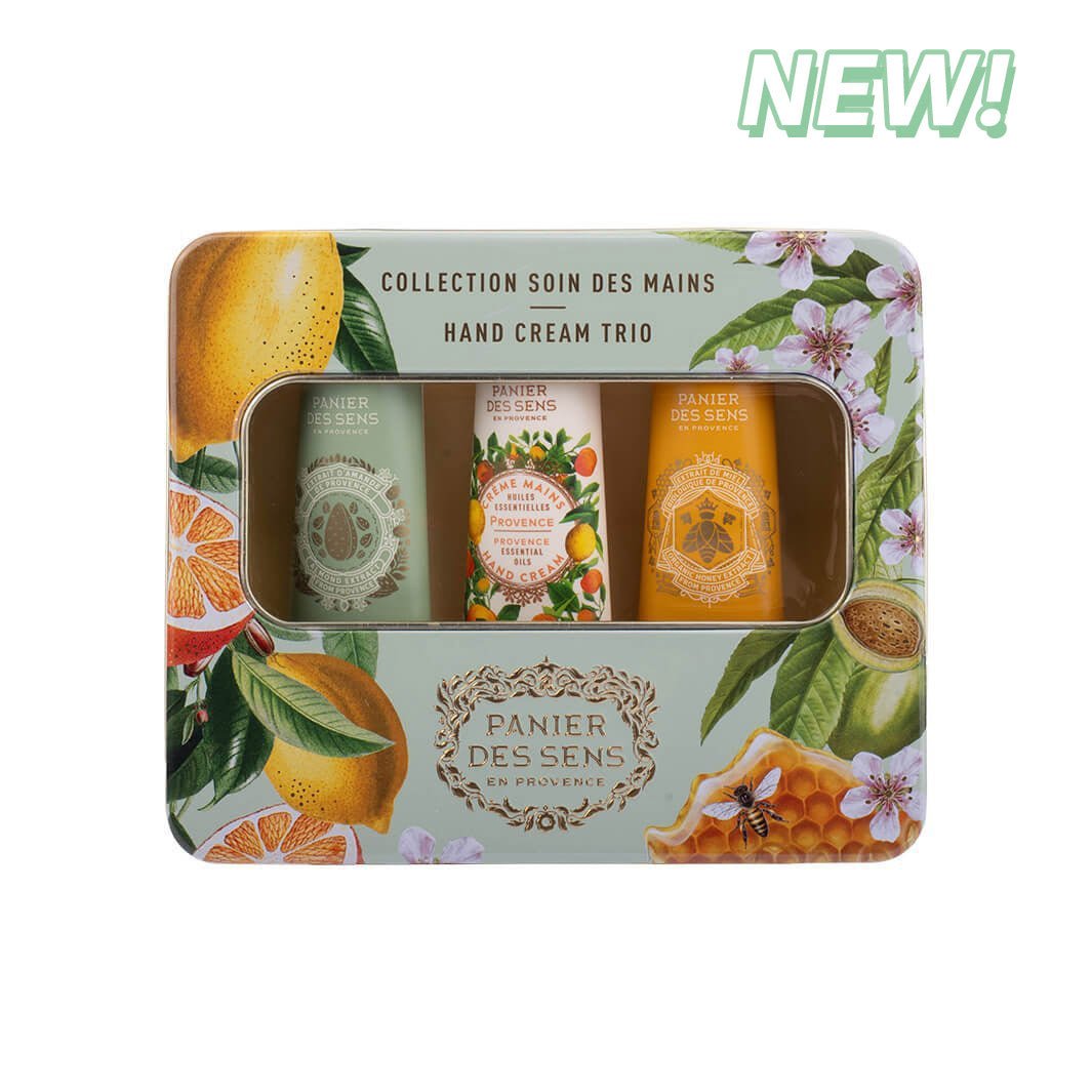 Hand Care Gift Set - Honey, Almond, and Provence 3 x 1oz – Panier