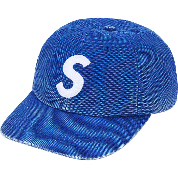 Supreme 25FW Pigment Coated Canvas S Logo 6-Panel