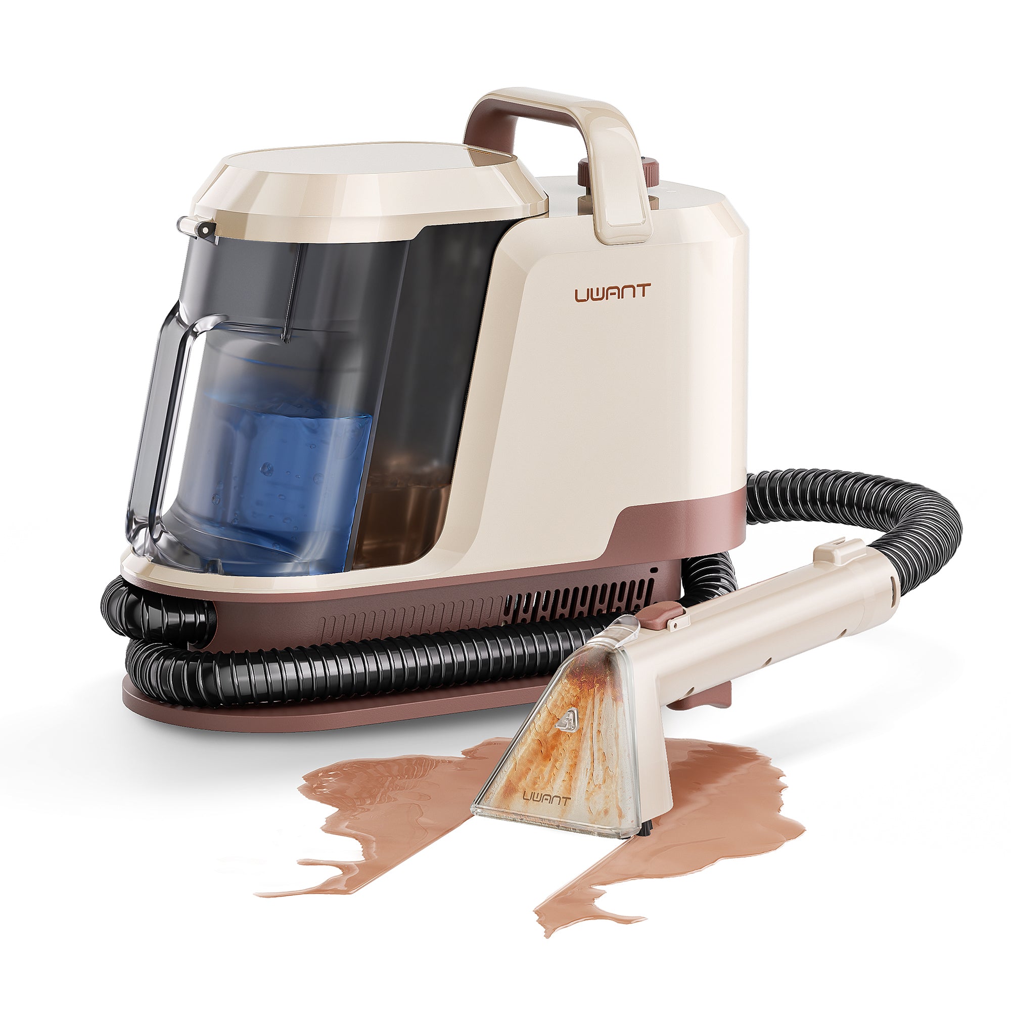UWANT B300 リンサークリーナー｜15000Pa強力吸引 450Wスチーム洗浄機