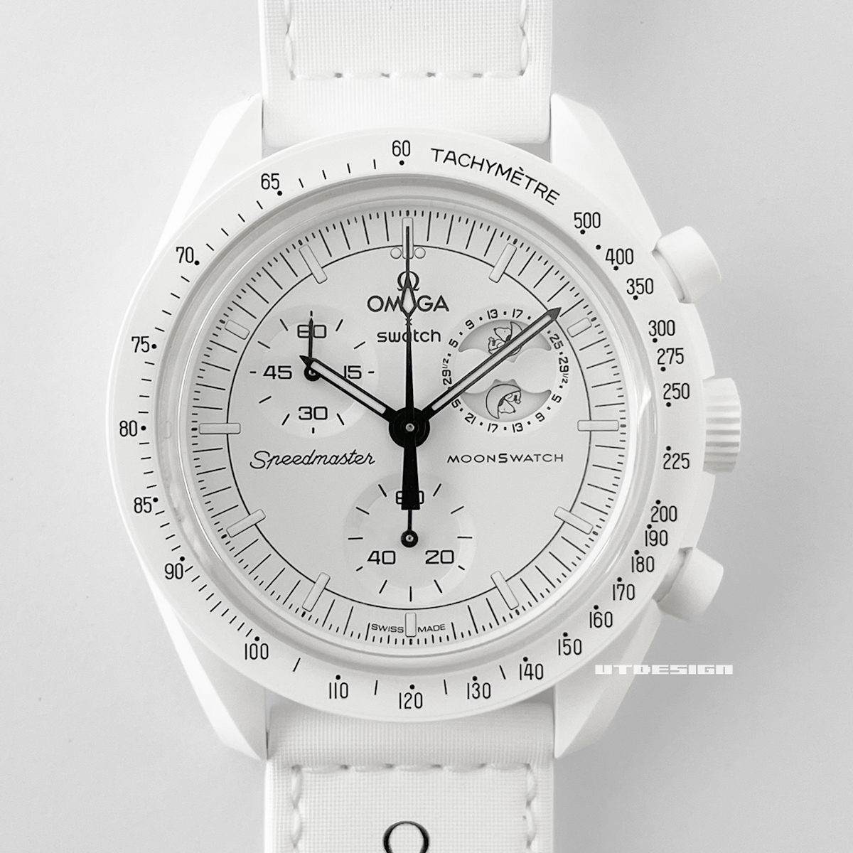 OMEGA x SWATCH / SNOOPY MOONSWATCH – WHITE | UTDESIGN