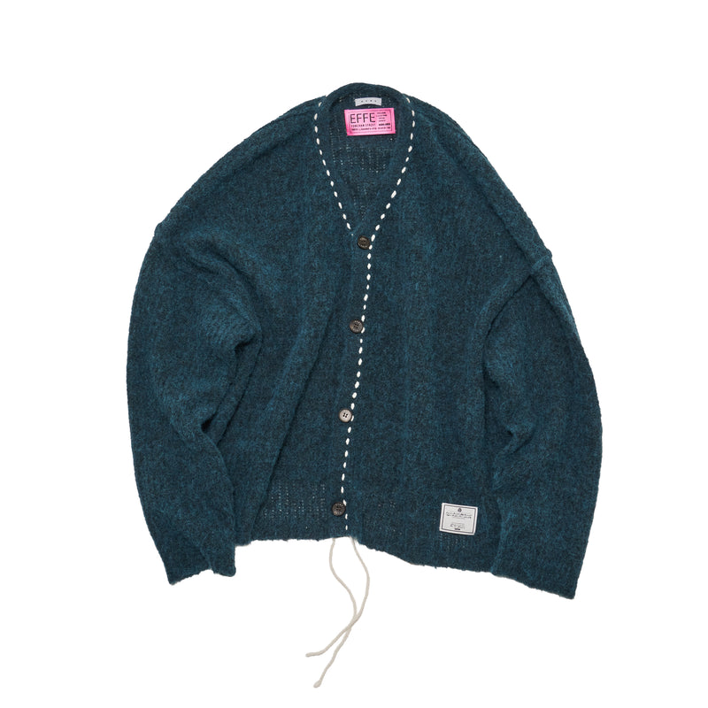 2025 AW] EFFECTEN / Mohair knit cardigan 