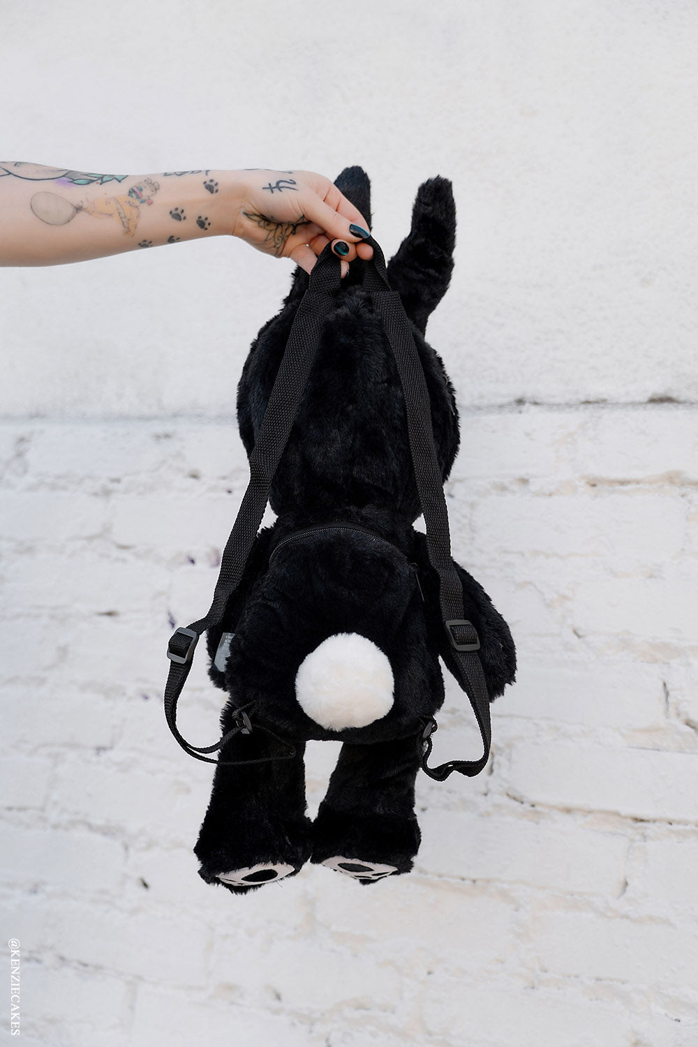 RIP Rabbit Plush Backpack – VampireFreaks