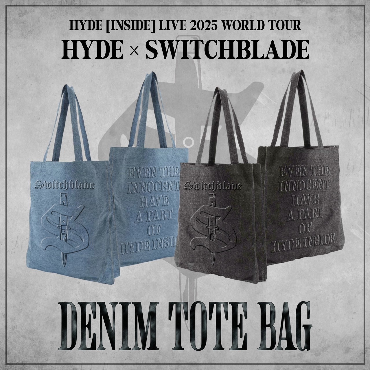 HYDE [INSIDE] LIVE 2025 WORLD TOUR」の各ライヴ会場にてHYDE