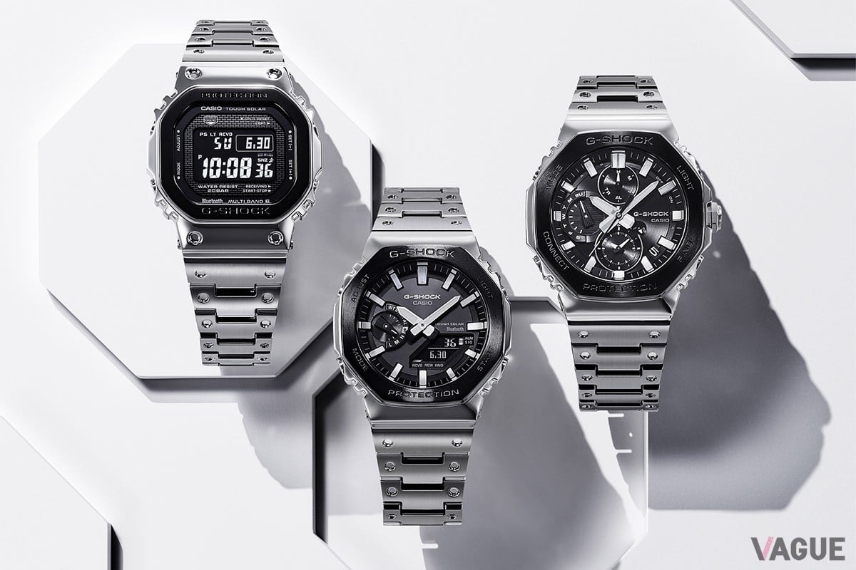 力強さと知性際立つブラックベゼル――最新「フルメタルG-SHOCK」が