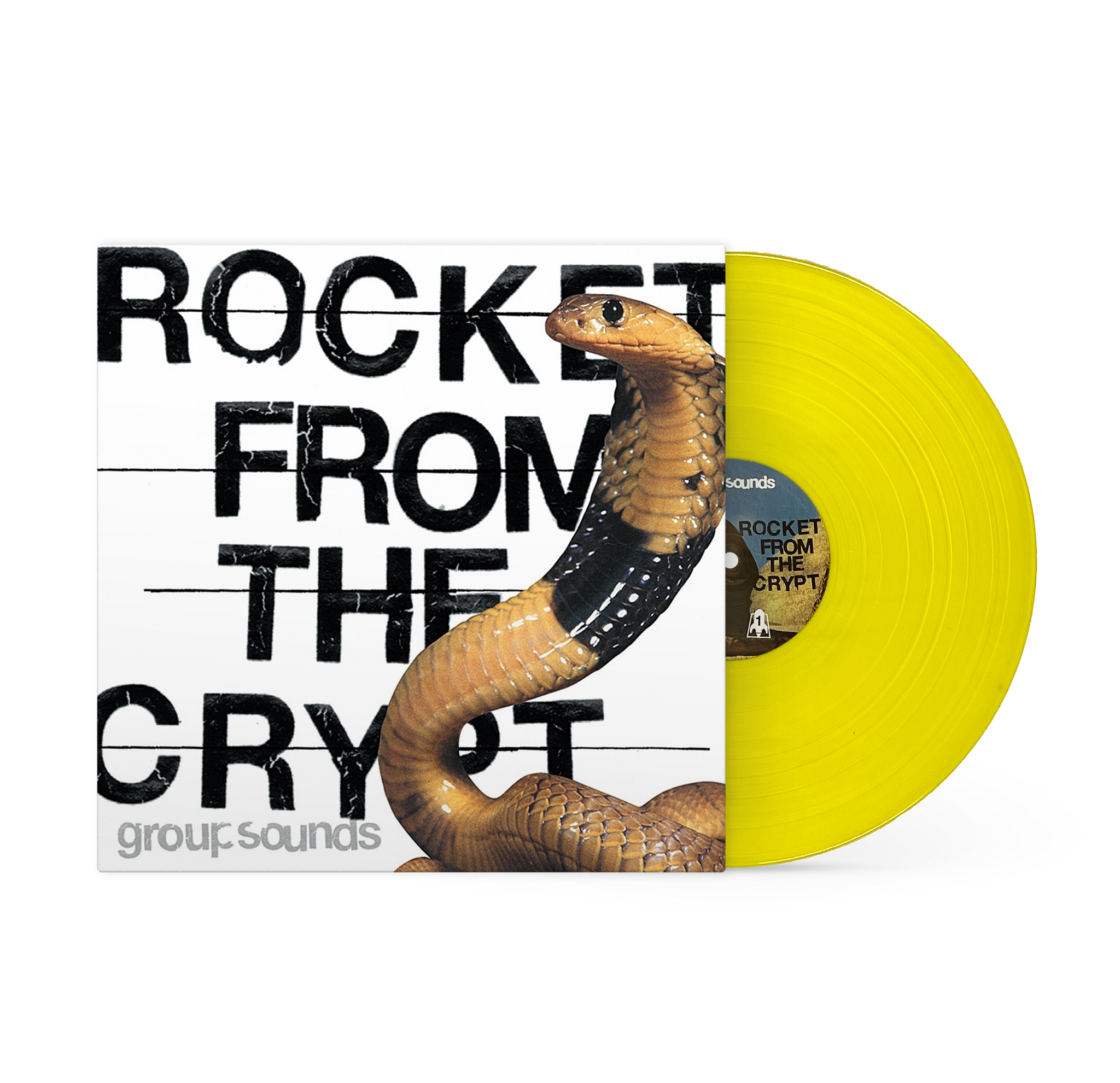 Rocket From The Crypt - Group Sounds LP (Yellow) – Vagrant Records