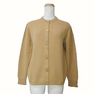 BALLANTYNE カシミヤ100% カーディガンスコットランド金ボタン