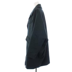S32AA0190 20AW オーバーサイズコクーンコート 38 グリーン（2024/06