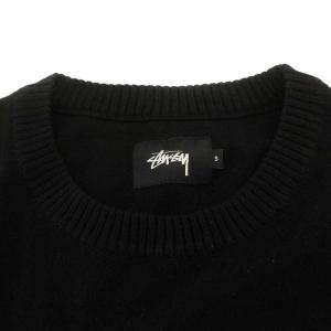 ニット セーター 長袖 クルーネック S 黒 ブラック（2024/04/13買取