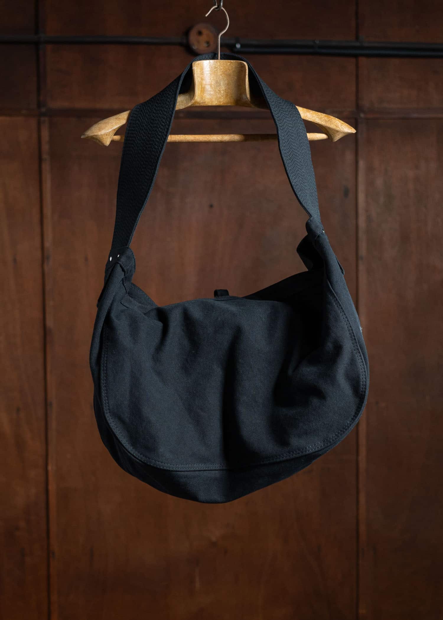 Taiga Takahashi Newsboy Bag Black Lot.004 – VISION OF FASHION