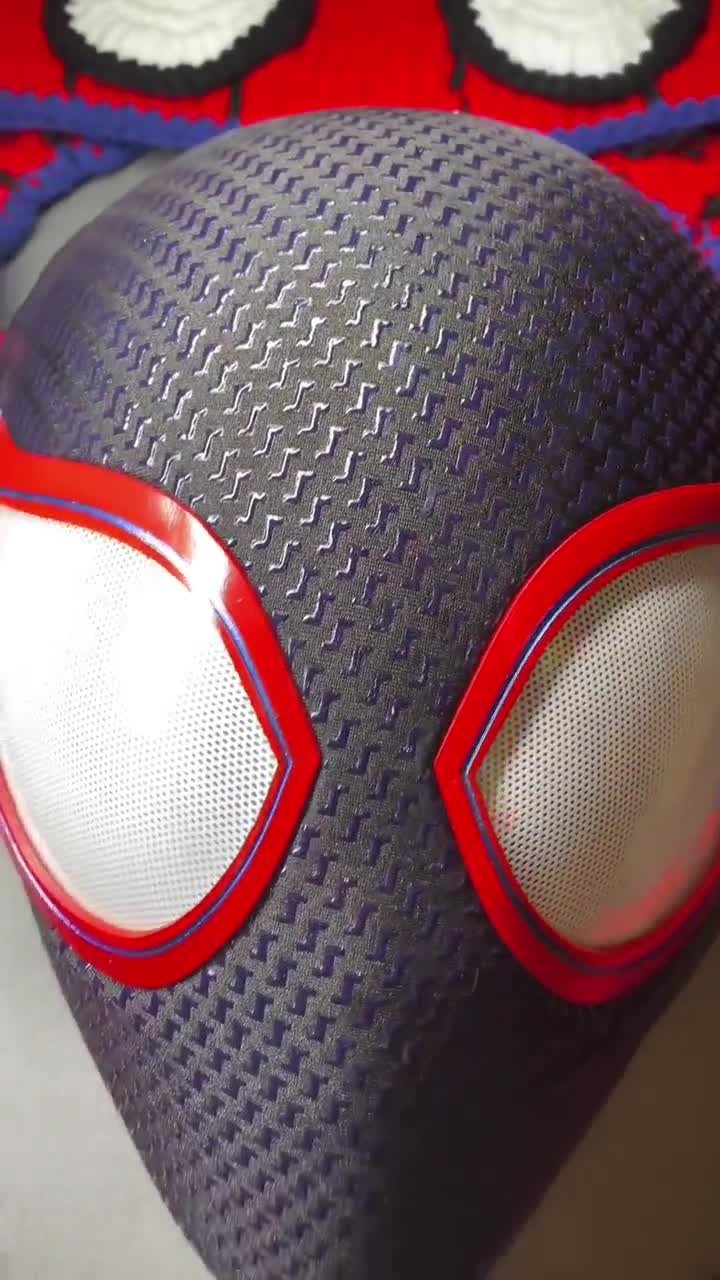 カスタムマスク カラフルアイバージョン マイルズ・モラレス コスプレ