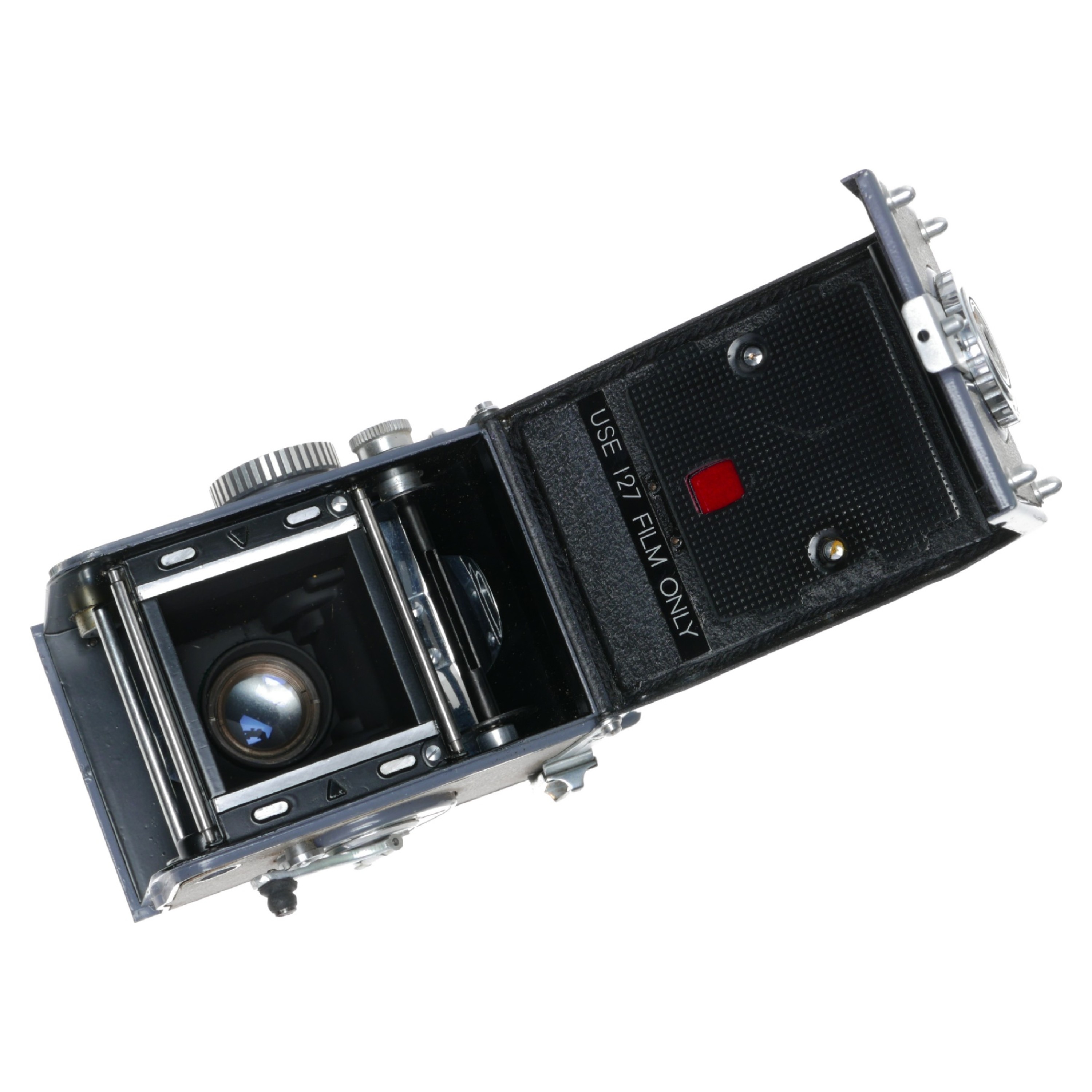 Yashica-44 Baby 4x4 TLR Roll film Camera Yashikor 3.5/60mm Lens